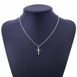Gold Chain Cross Necklace