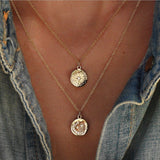 Retro Moon Necklace