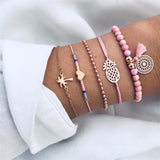 bohemian pearl bracelet