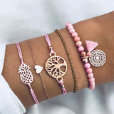 bohemian pearl bracelet