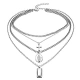 Retro Classic Pendant Necklace