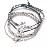 4 pieces bracelets bohemian style