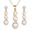 Crystal Necklace Earring Set