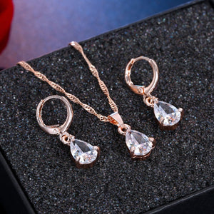jewelry earrings necklace set